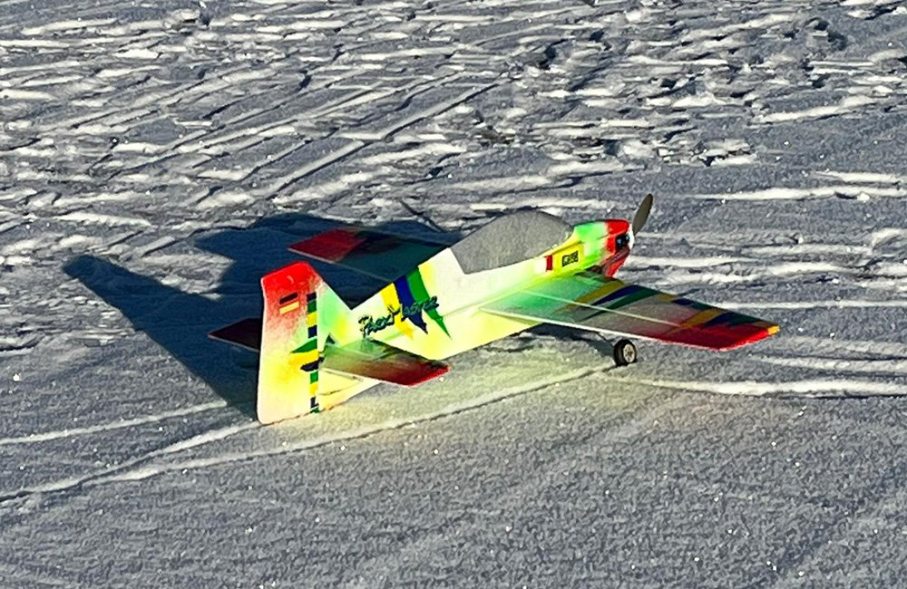 Fliegen im Schnee: Multiplex Parkmaster